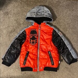 Disney Stars Wars Rule The Galaxy Black Garment Label Size 4